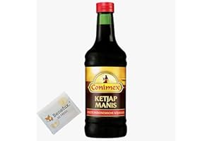 Conimex Ketjap Manis 500 ml - Süße Indonesische Sojasoße + Benefux. Erfrischungstuch 500 ml