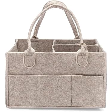Baby-Wickeltasche Organizer – Elfenbeinrosa, Praktische Aufbewahrung Für Windeln & Zubehör