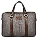 Hamelin Tweed and Vegan Leather Laptop Messenger Bag for 13 & 14 inch laptops (Brown Herringbone) RS.1999.00