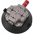 Bewinner Camera Suction Mount, 4.7 Inch Suction Cup Camera Mount with 360 Ball Head, Metal Car Mount with 1/4 3/8 Inch Screw Hole, Air Pump Vacuum Suction Mount for Action Camera