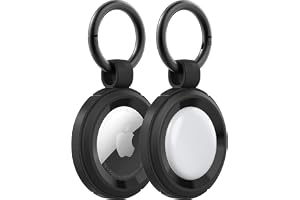 OtterBox Robust AirTag-fodral för AirTag, Svart | Stöttåligt, fallskyddat, ultratunt, robust, skyddande fodral för Apple AirT