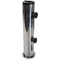 osoltus Edelstahl Universal Standrohr zu Granit Schirmständer 30/40kg
