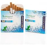 Price History of Tobacco and Nicotine Free Herbal Flavored Cigarette for Relieve Stress and Mood Enhance Product - Lemon, Double Apple, Mint Flavour