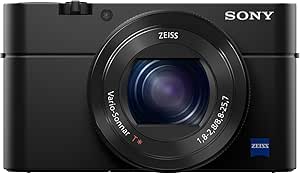 Sony RX100 IV | Advanced Premium Compact Camera (1.0-Type Sensor, 24-70 mm F1.8-2.8 Zeiss Lens, 4K Movie Recording and Flip Screen)