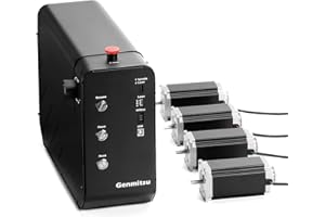 Genmitsu DM542 Driver CNC Control Controller Box with 4PCS Nema 23 112mm Stepper Motors, Upgrade Kit for Genmitsu PROVerXL 4030 V1 CNC Router Milling Engraving Machine