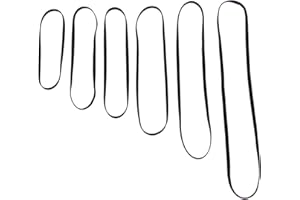 AUXPHOME Plattenspieler-Antriebsriemen für alle Marken-Modelle, elektronisches Laufwerk, Plattenspieler/Phono/Plattenspieler, Vinyl/alter Plattenspieler, Klebeband, CD-Plattenspieler-Ersatz-Antriebsriemen (172