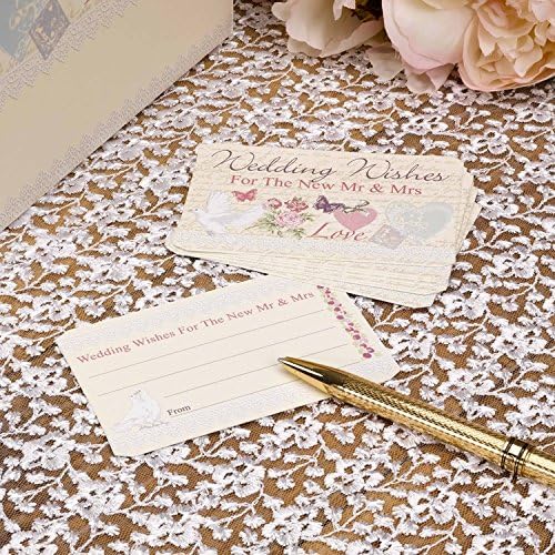 With Love - Pack of 25 Wedding Wishes Cards 673325
