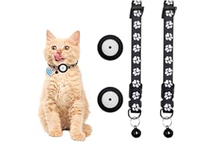 DUBCEI Smart Cat Door ID Tags, Microchip Cat Door Tags 2 Collar Sensor Keys (ID Tags 2Pack)