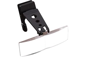 DASNTERED OcuLens - Set di lenti di ingrandimento per occhiali, con clip, per strumenti ottici, pieghevoli, con clip