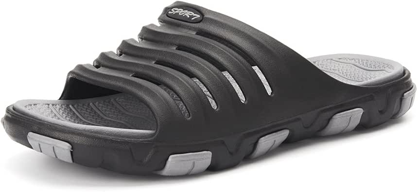 VILOCY Mens Boys Lightweight Slip On Flip Flops Swimming