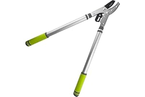 Professional Tree Loppers for Gardening - Heavy Duty Telescopic Tree Pruner with Advanced Ratchet Mechanism, Tree Cutter with Premium SK5 Steel Blades, Garden Tools from Davaon Pro