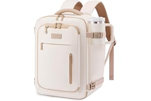 LOVEVOOK Ryanair Handgepäck Rucksack 40x30x20 Reiserucksack Damen Mit Großer Nassfach Travel Backpack Women Laptoptasche 14 Zoll Carry On Luggage Cabin Bag für Flugzeug Weekender Reisetasche Klein