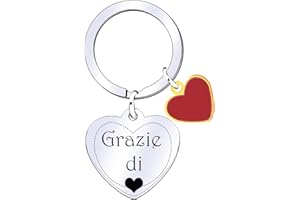 MNBVBV Portachiavi Maestre Regalo Maestre Fine Anno Regali Maestre Idee Regalo Insegnante Regalo per Maestra Asilo Elementare Medie Portachiavi Insegnante Personalizzato Regalo Insegnanti Maestre