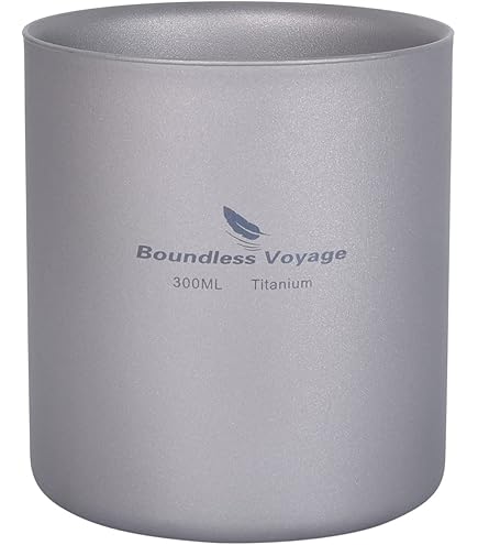 Bol En Titane IBasingo 500ml - Léger, Anti-Brûlure, Idéal Camping Et Randonnée