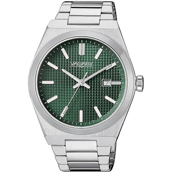 Orologio Cronografo Uomo Vagary By Citizen Timeless Gent – Cassa 41mm Acciaio – Quadrante Argento – IV4-519-11 - 2