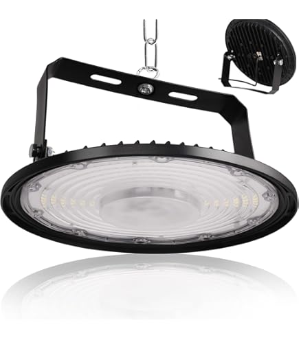 BFT LED High Bay Light 150W 1-10V Dimmable 22,500lm 5000K UFO Hihg Bay - View #12