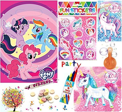 Pre Filled My Little Pony Party Bag £1.65 - with FREE downloadable party games