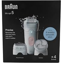 Braun Silk-épil 5 All-in-One Kit - Epilator, Shaver, Hair Clipper