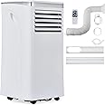 9000BTU Portable Air Conditioner Dehumidifier (Wcool, Fan, Dry And Sleep Mode, App Control, 24 Hour Timer) For 100 m³, Energy Efficiency Class A