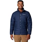 Columbia Powder Lite II Jacket, Padded Jacket for Men | Waterproof, Insulated, Zipper Pockets, Extended Cut Available