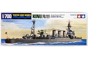 Tamiya 31321 1:700 JPN Lt. Crucero Kinu WL - Modelismo, Kit de plastico, Hobby, Pegamento, Kit de plastico, Multicolor,Modelo de Barco