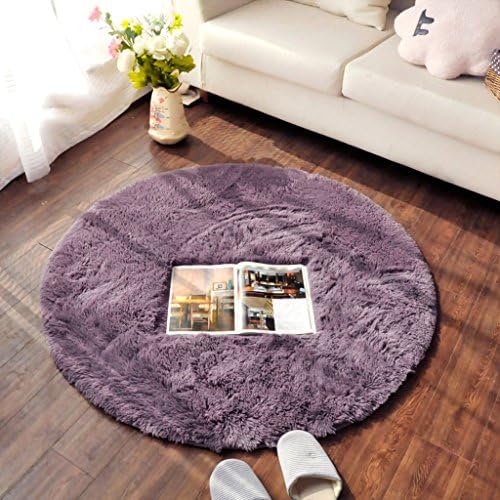 CAIJUN Rugs Round Carpet Mats, Coffee Table Bedroom Carpet, Cushion Stool, Circular Room Carpet, (eight Kinds Of Color Optional) Area Rugs ( Color : D , Size : 3.0cm-1.2m )
