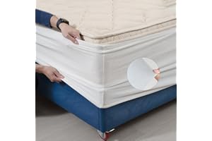 DUJUIKE Divan Bed Base Wrap Cover, Velvet Bed Frame Cover, Elastic Around The Base Of Your Bed, Easy to Install, Alternative to Traditional Valance Sheet Skirt Cover (Small Double:120-137cm, White)