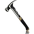 Spec Ops - SPEC-M22CF Tools Framing Hammer, 22 oz, Rip Claw, Milled Face, Shock-Absorbing Grip, 3% Donated to Veterans Black/Tan
