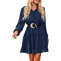 Abito Donna CUPSHE In Pizzo Con Stampa Floreale - Mini Trapezio, Maniche Lunghe, Per Feste - Foto 14