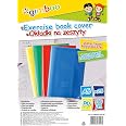 25 Protège-Cahiers A4 Grainés Transparent PP Recyclable - Fabriqué En Allemagne - 21x29.7 Cm