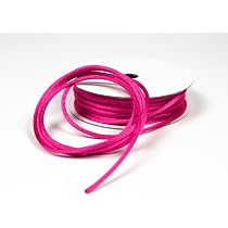 Satin-Flechtkordel 2 Mm X 6 M – Pink, Für Kumihimo, Armbänder, Schmuck & Bastelprojekte