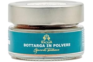 RACILIA Bottarga di Tonno Rosso del Mediterraneo - 100% Siciliana, Lavorazione Artigianale, Qualità Premium - 40gr
