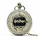 Produktbild Nina Selles® Harry Potter Dome - Taschenuhr mit Halskette, Vitange Bronze NS 500865