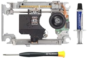 ElecGear PS4 Laser Chariot KEM-490AAA avec Lentille Bloc KES-490, Laser de Reparation Plateforme Slide Deck Motor, Blu-Ray DVD Optique Lens Carriage Replacement pour Playstation 4 CUH-11xx