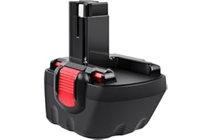 iPrize 12V 4,0Ah Ni-MH Batería para Bosch BAT043 BAT045 BAT120 BAT139 2607335542 2607335526 2607335274 2607335709 GSR 12-2 12VE-2 PSR 12 GSB 12VE-2 22612 23612 32612