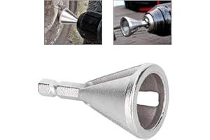 Cafopgrill Anfaswerkzeug, Entgraten Externes Fasenwerkzeug Bohrer Gratentfernung Fasenbohrer Bohrer entfernen Gratreparaturwerkzeuge Schnellverschluss Holzbearbeitungszubehör