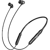 Boat Rockerz 301 ANC, (~30dB) ANC, 13mm Drivers,ENx, 40ms Low Latency, Hall Switch, Stream Ad Free Music via App Support, Bluetooth Neckband, Wireless