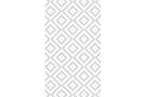 DobleUve Estudio Alfombra Vinílica Rombo 08 | Color Gris | 47x80 cm | Alfombra Cocina Lavable Antideslizante | Alfombra Vinilica | Suelo Vinílico | Alfombra Vinilo Salón