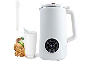 MUMISUTO 1000ml Máquina de Leche de Soja,Multifunción Máquina de Leche de Soja con 10 Acero Inoxidable Cuchilla,Mezclador de Cocina Múltiple para Arroz Cereales Agua Hirviendo Alimentos para Arroz,Cereales