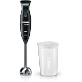 Bosch &ndash; Hand Blender, CleverMixx, 600 W, Black, Anthracite, MSM2620B | Lightweight and ergonomically designed for comfortable