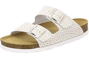 AFS-Schuhe 2100 Mules tendance pour femme, en cuir véritable de qualité supérieure, fabriquées en Allemagne