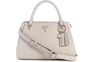 GUESS Noelle Luxury Satchel Bone
