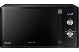 Samsung Microondas con Grill 23L 800W Sistema TDS Negro MG23K3614AK/E1