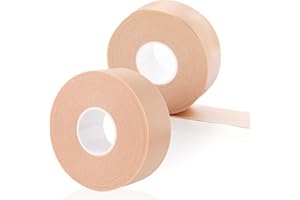 Greyoe Cinta para Los Pies, Cuidado de Pies Pegatina, 2 Rollos de Pegatinas Autoadhesivas Resistentes al Desgaste para Evitar la Protección de La Almohadilla de Espuma (2,5 cm x 5 m)