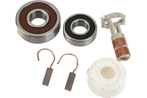 TBEST Kit de Réparation D'alternateur, Kit de Roulements de Brosses de Régulateur D'alternateur Kit de Roulement D'alternateur en Alliage D'aluminium AL2400X Remplacement pour Maxima V6