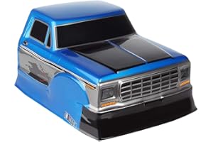 INJORA RC Carrocería Corpo Cuerpo RC Head Body Shell para 1/10 RC Crawler Axial SCX10 90046 Traxxas TRX4 D90 MST (Azul)