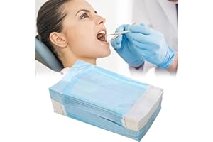 TMRBBESTY 100 pcs Sterilisationsbeutel,90 x 260mm Einweg Sterilisationsbeutel,Selbstdichtender Sterilisationsbeutel,Selbstversiegelnde Sterilisationsbeutel,Steribeutel für Autoklaven