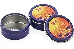 Odoria 1/6 in Miniatura Biscotti Scatole in Latta Accessori Casa Bambole