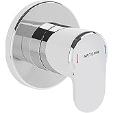 Artema Root Round A42730 Ankastre Stop Valf, Sıva &Uuml;st&uuml;, Krom