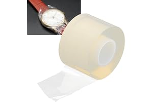 BRRNOO Clear Anti-Static Protective Film for Watch and Jewelry - Crystal Tape, Transparency Accessories for Dust Prevention